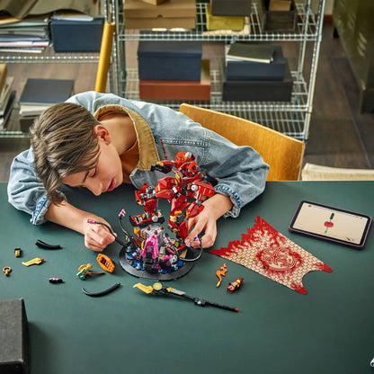 Lego Nin The Fire Knight Mech 71846 (8385607401671)