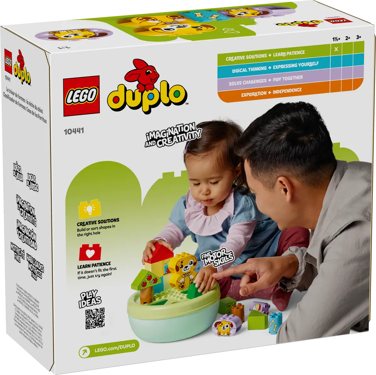 Lego Duplo Shape Sorter: Puppy House 10441 (8384540606663)