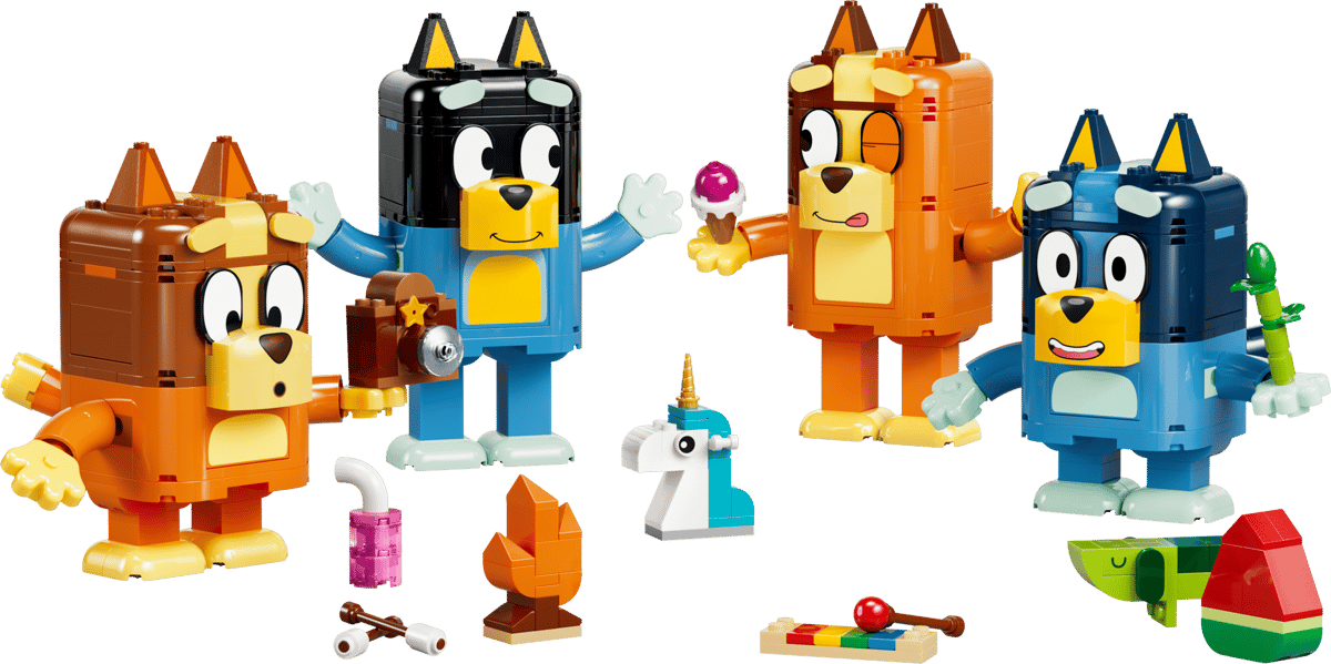 Lego Bluey Brick Built Bluey Family 11217