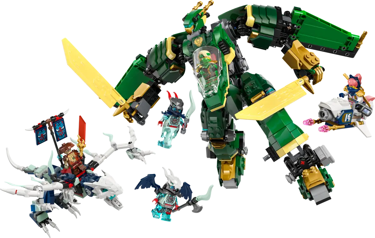 Lego Nin Lloyds Jet Mech 71845 (8385607336135)