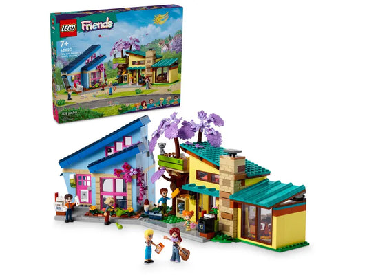 Lego Friends Olly and Paisleys Houses 42620 (7859515687111)