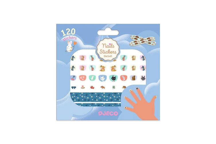 Djeco Nail Stickers Cutie (8369568219335)