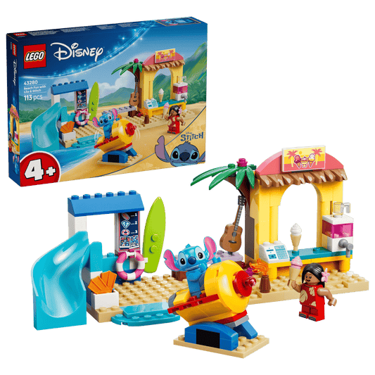 Lego Disney Beach Fun with Lilo & Stitch 43280