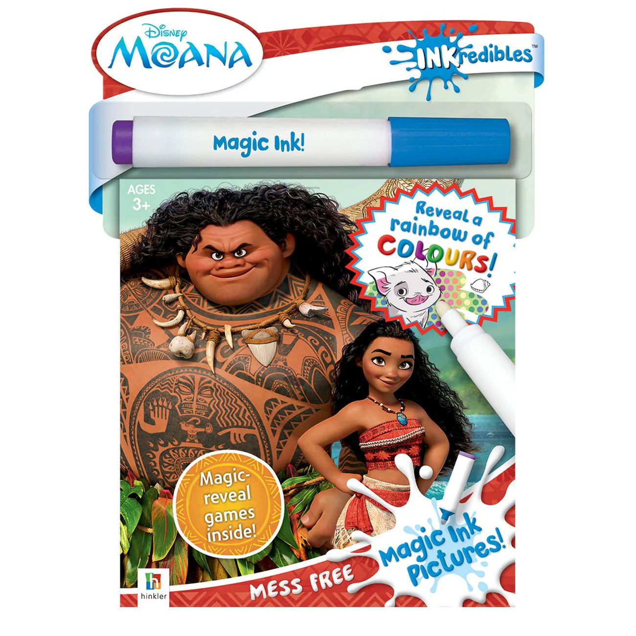 Inkredibles Moana Magic Ink Pictures