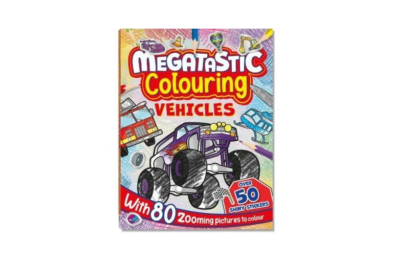 Megatastic Colouring Vehicles