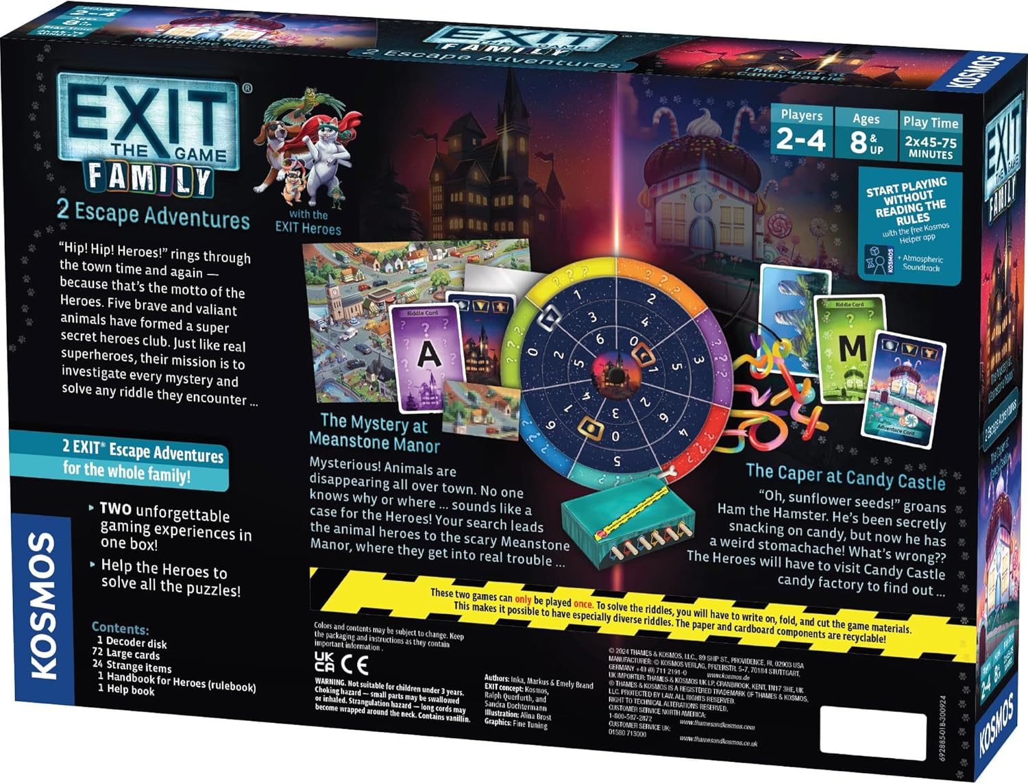 Exit The Game Family Heroes (2 in 1) (8450039546055)