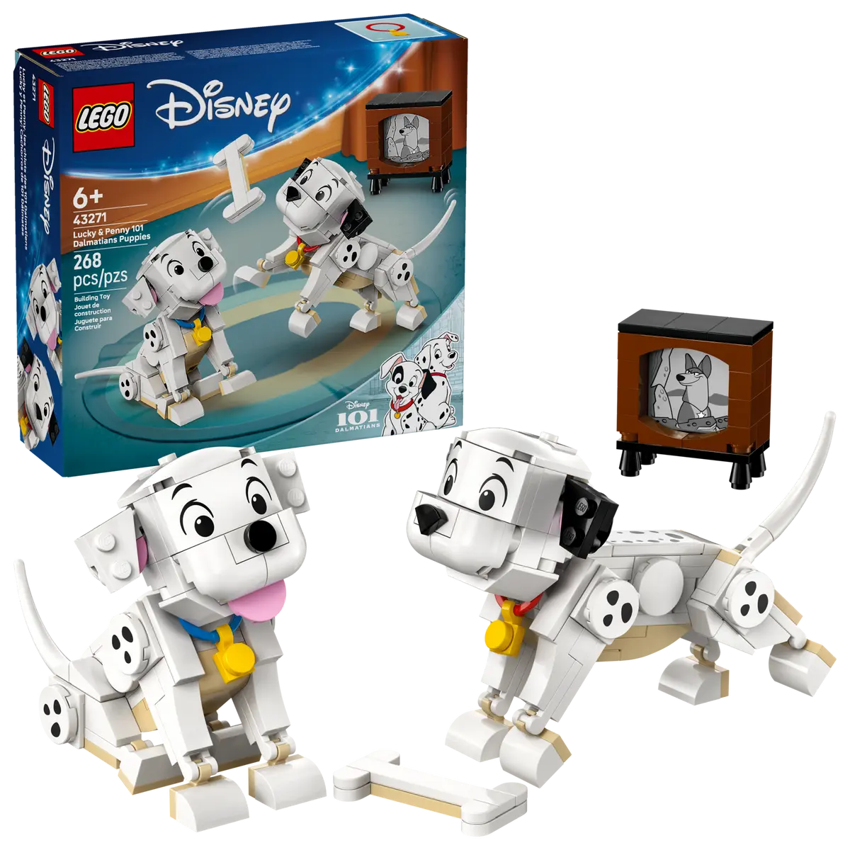 Lego Disney 101 Dalmations Puppies 43271 (8384510427335)