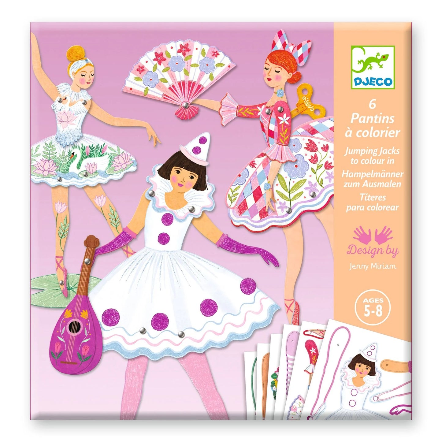 Djeco Coloring Surprises Tutus