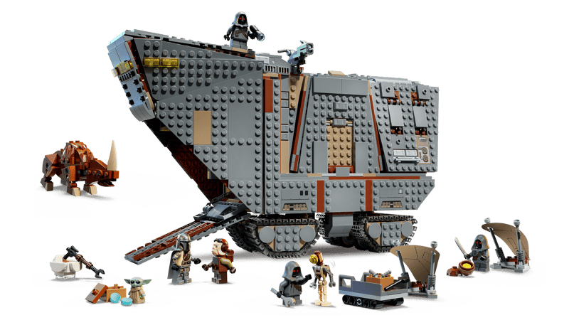 Lego SW Offworld Sandcrawler and Mudhorn 75453