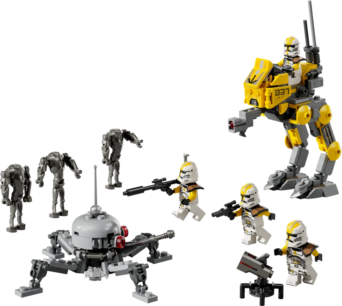 Lego SW 327th Star Corps Clone Troopers 75431 (8437575286983)