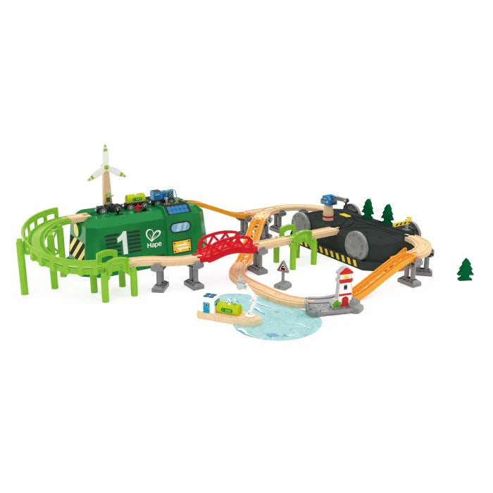 Hape Train Bucket Set (8459020370119)