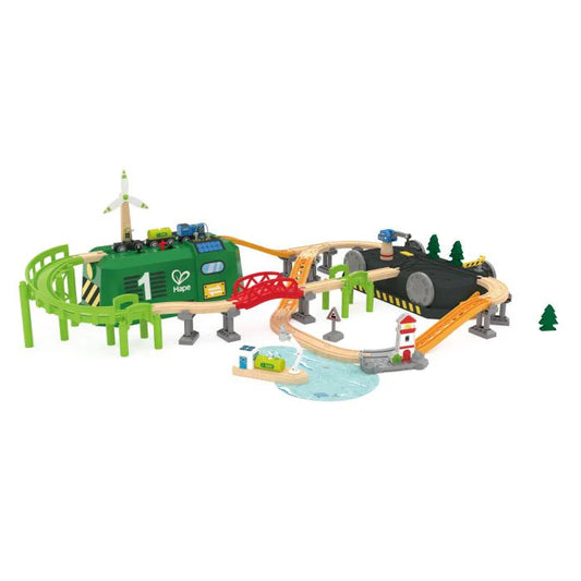 Hape Train Bucket Set (8459020370119)