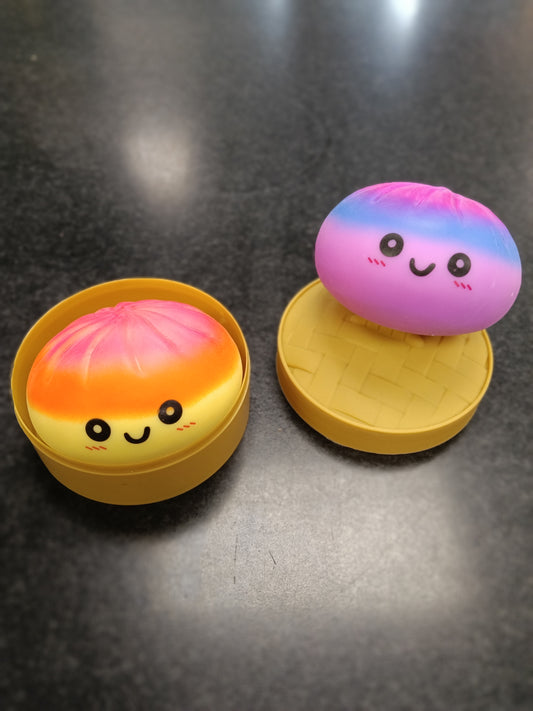 Rainbow Colour Dumpling Squishy assorted colours