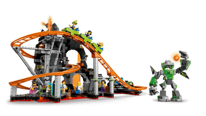 Lego City Lava Land Roller Coaster Park 60501