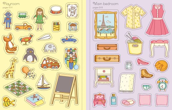 First Sticker Book Dolls House