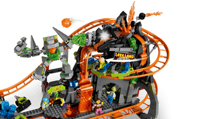 Lego City Lava Land Roller Coaster Park 60501