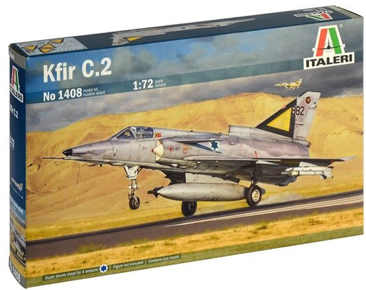 Italeri KFIR C.2 Combat Jet 1/72 (7810503213255)