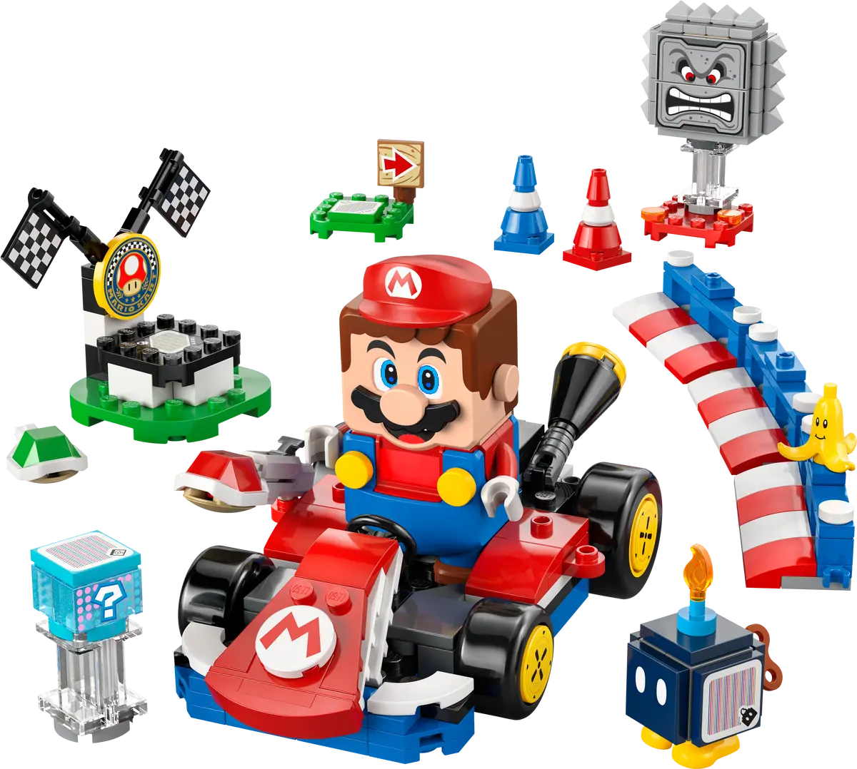 Lego SM Interactive Mario & Cart 72043 (8437569224903)