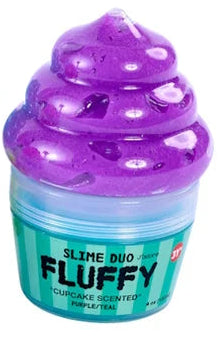 Jadore Fluffy Duo Slime Purple/Teal