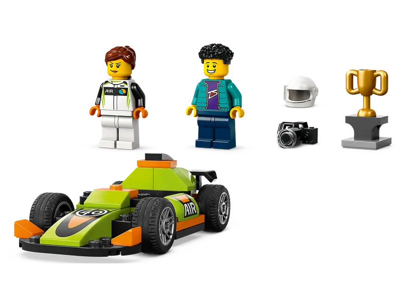 Lego City Green Race Car 60399 (7857517723847)