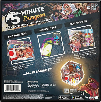 5 Minute Dungeon New box back (8211674136775)