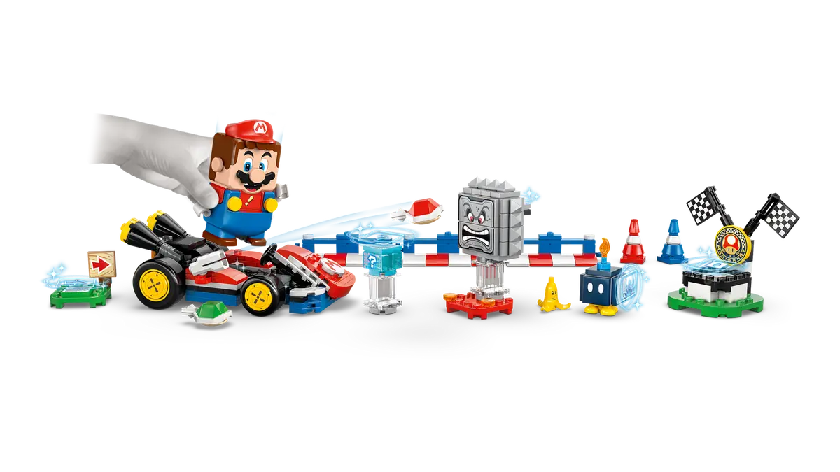 Lego SM Interactive Mario & Cart 72043 (8437569224903)