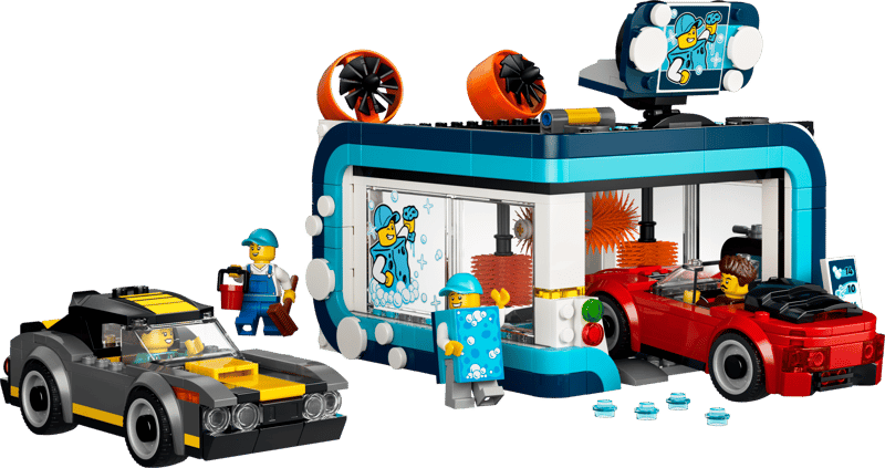 Lego City Drive-Through Car Wash 60497
