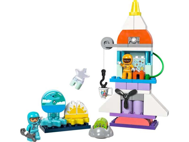 Lego Duplo 3in1 Space Shuttle 10422 (7859500318919)
