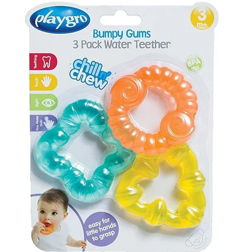 Bumpy Gums Water Teether 3pk
