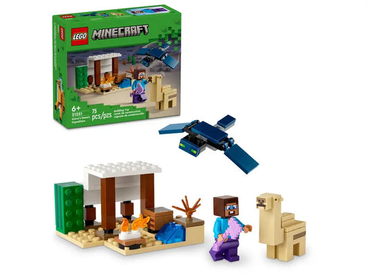 Lego Minecraft Steves Desert Expedition 21251 (7870780014791)