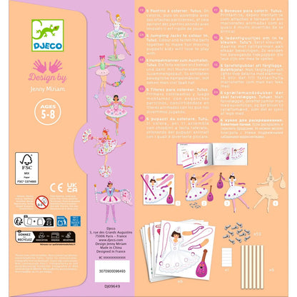 Djeco Coloring Surprises Tutus