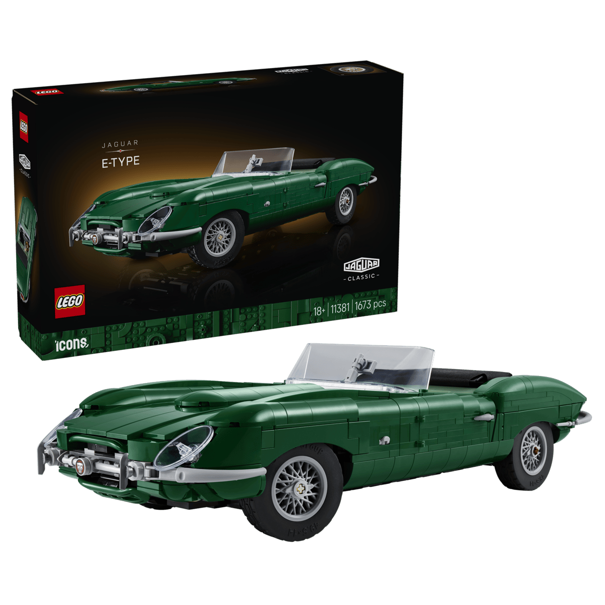 Lego Icon Jaguar E-Type V29 11381