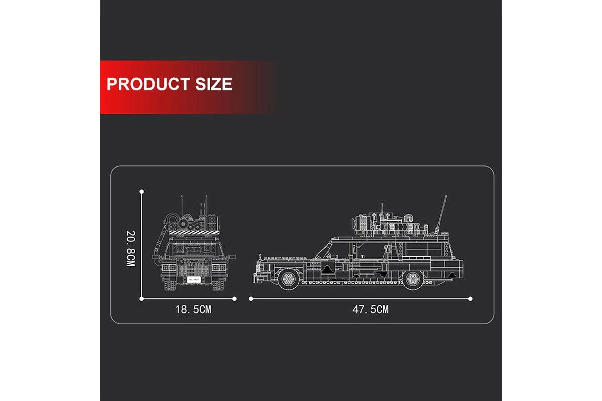 Mould King Ghost Hunter Bus 1:14