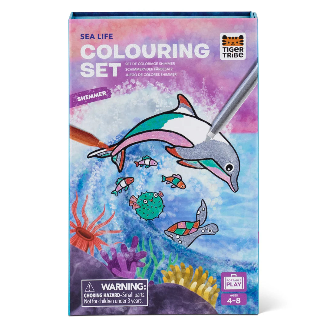TT Shimmer Colouring Set - Sea Life (8417442103495)