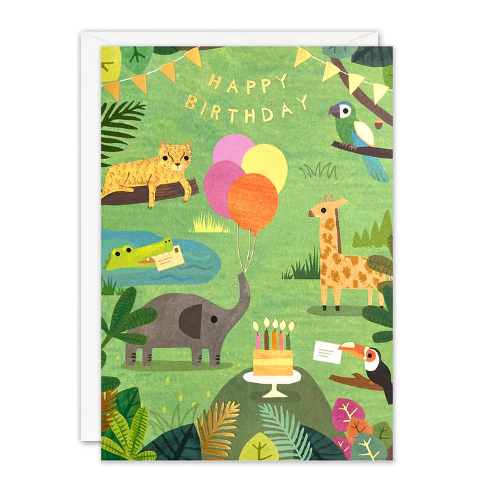 Elephant, Giraffe Happy Birthday (7863664804039)