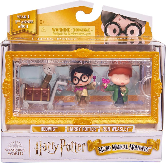 Wizarding World Collectable Harry, Ron & Hedwig (7817896329415)