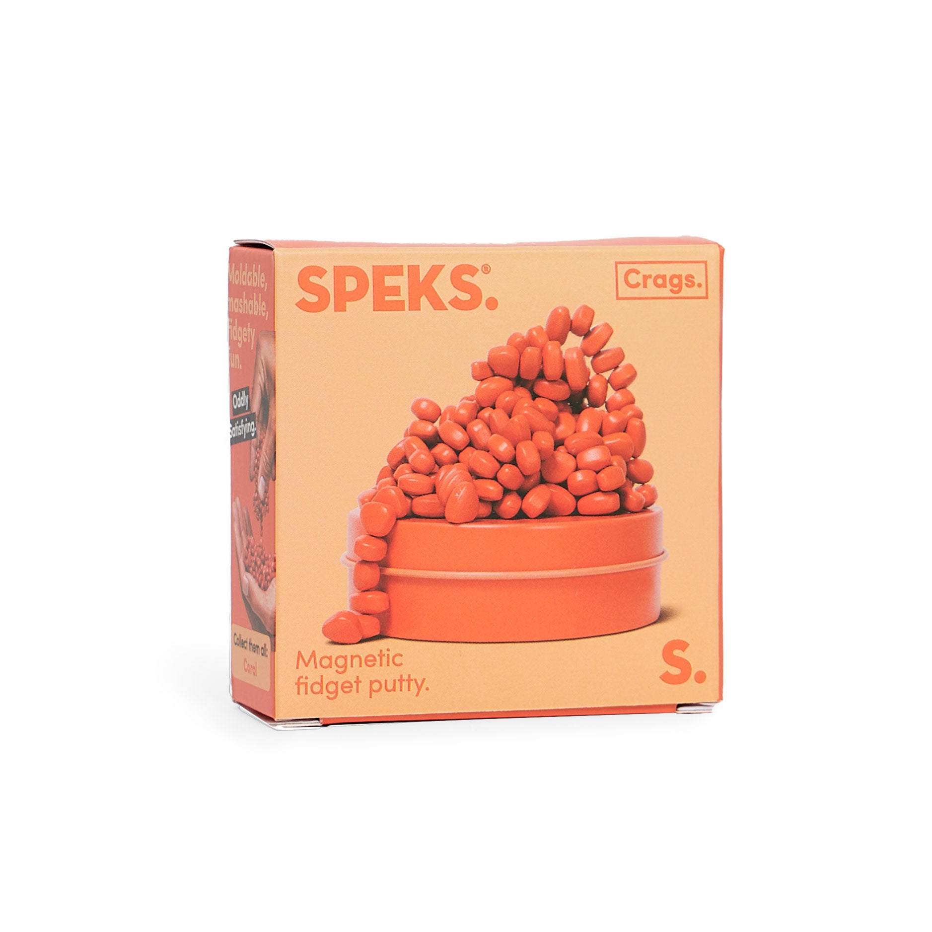 Magnetic Fidget Putty Matte Coral (8404725498055)