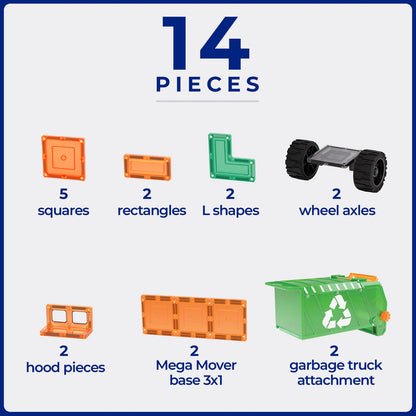Tile Tek Mega Recycling Truck 14pc