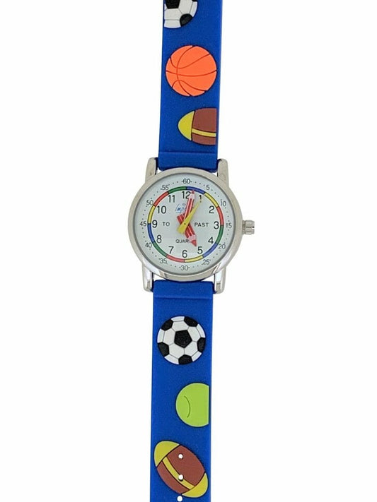 Kids Watch Sport Balls Time Teacher (7704635703495)