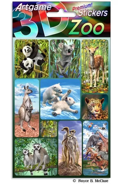 Stickers Zoo (8370497978567)