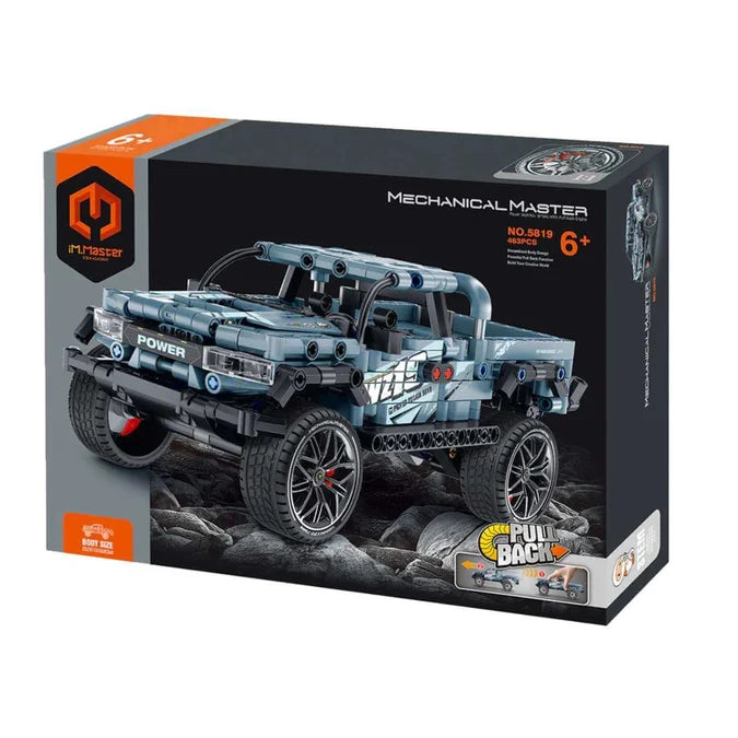 iM Master Pull Back Pickup Truck Blue - 463pcs