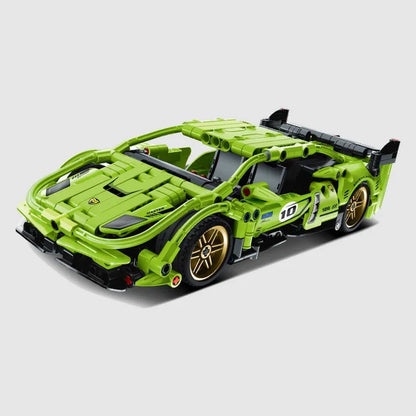 iM Master Pull Back Super Car Green - 457pcs