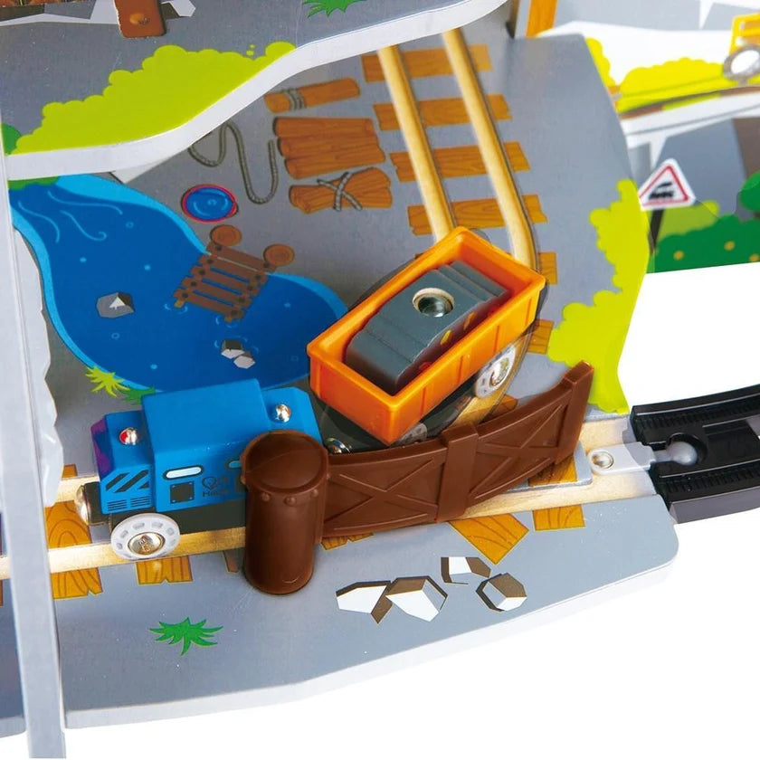 Hape Treasure Mountain Train Set