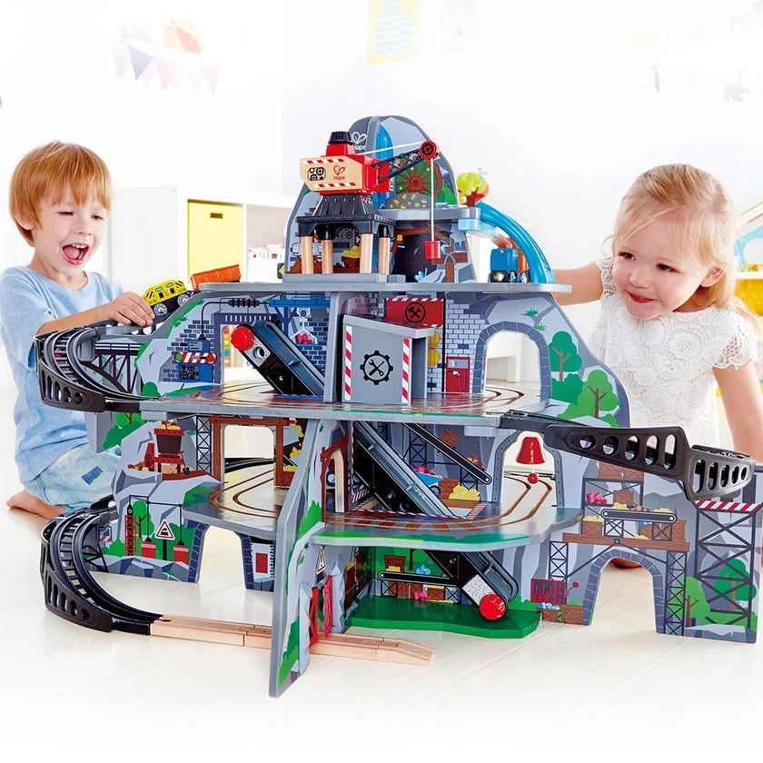 Hape Treasure Mountain Train Set