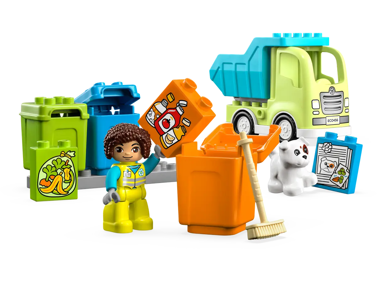 Lego Duplo Recycling Truck 10987 (7680490012871)