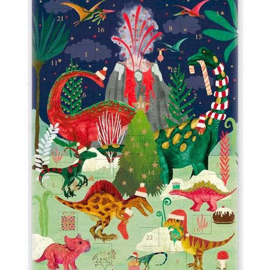 Dino Christmas Advent Calendar Card (7569991237831)