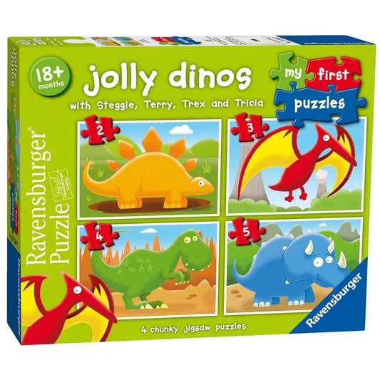 RB Jolly Dinos First Puzzle 2 3 4 5pc (7914821779655)