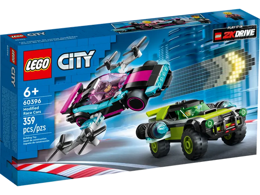 Lego City Modified Race Cars V29 60396 box front (8049754800327)