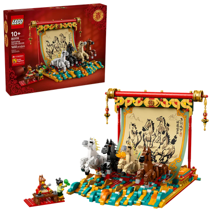 Lego CNY Galloping Horses Canvas 80119