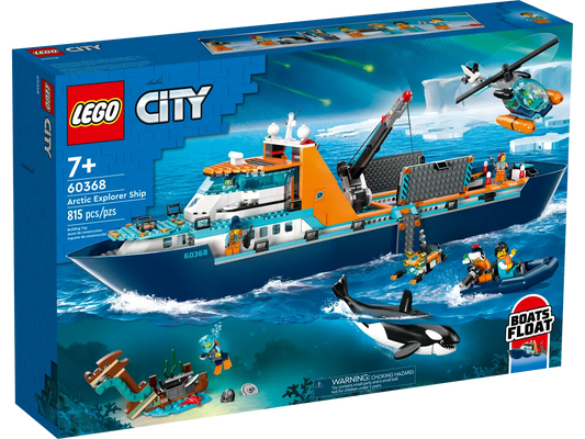 Lego City Artic Explorer Ship 60368 (7680408584391)